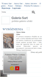 Mobile Screenshot of galeriasart.pl